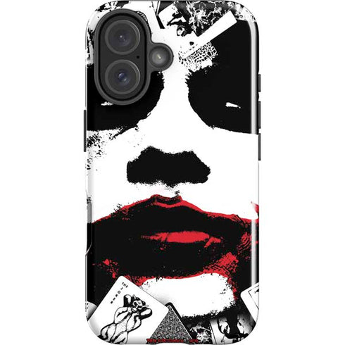 DC Comics The Joker Dark Knight Poster Art iPhone 16 Plus Impact Case